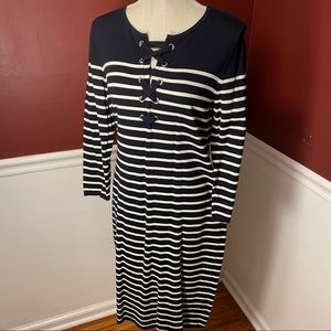Talbots sweater dress size medium